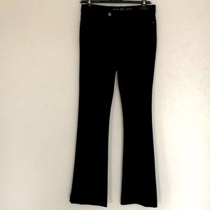 Dream Luxury Stretch black pants, boot cut, very flattering and soft.